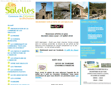 Tablet Screenshot of les-salelles-ardeche.fr
